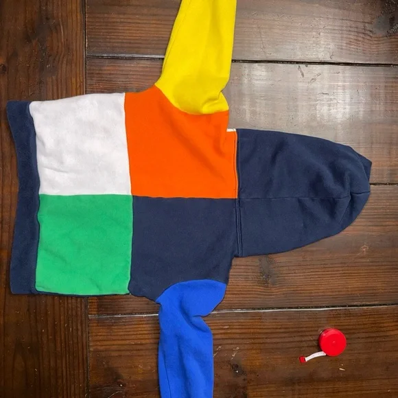 Polo by Ralph Lauren Boy’s Sz 7 Colorblock Hoodie - Picture 7 of 7